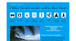 Desktop Screenshot of fuehl-dich-wohl-massagen.de