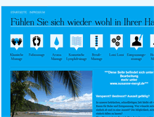 Tablet Screenshot of fuehl-dich-wohl-massagen.de